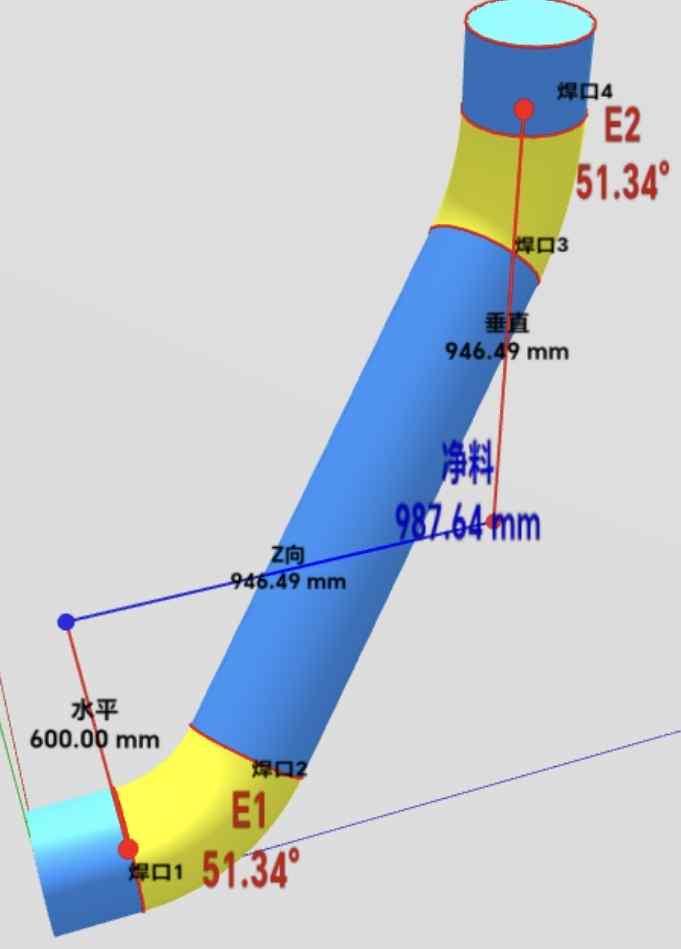空间弯下后上左