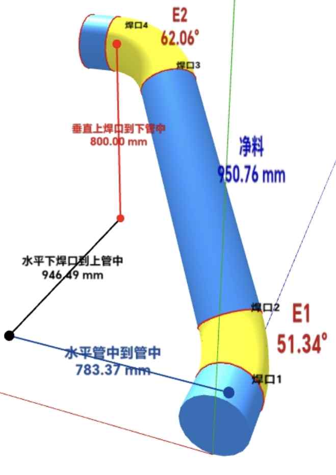 上下空间弯摇头弯