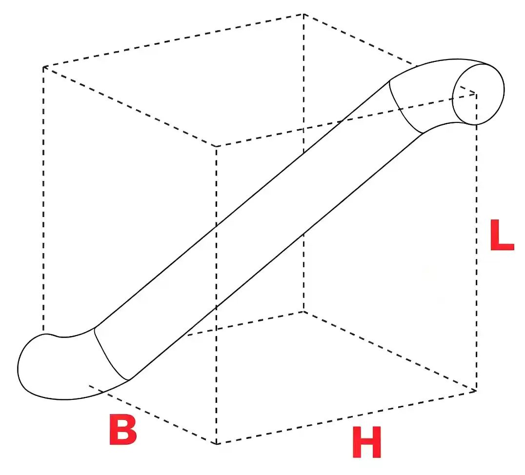 空间弯端到端下后上前计算器