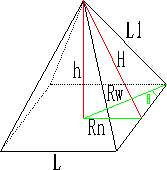 正多棱锥几何计算器