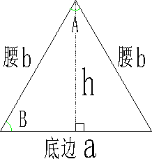等腰三角形在线计算器