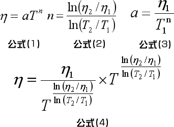 指数方程法求气体粘度计算公式与在线计算器