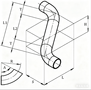 爬升弯头D计算器